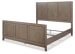 Chrestner - Gray - King Panel Bed