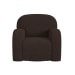 Benz - Swivel Chair - Feather Chocolate