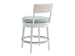 Ocean Breeze Promenade - Swivel Counter Stool - White / Light Blue
