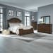 Arden Road - 4 Piece Bedroom Set (California King Poster Bed, Dresser & Mirror, Chest) - Cherry