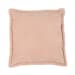 Equilibrium - Taiga Pillow 22' x 22' - Faux Fur Peach