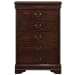 Louis Philippe - 5-Drawer Chest (Sturdy) - Cherry