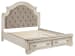 Realyn - Two-tone - King Upholstered Bed