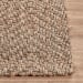 Jute Favorites - 1' x 1' Herringbone Rug - Natural