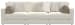 Ritzy - 3 Piece Modular Sofa - Bone