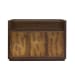 Pulaski Accents - 3 Door Bar Cabinet With Glass Shelves - Brown