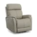 View - Power Swivel Recliner With Power Headrest - Dove