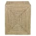 Rora - Coastal Woven Side Table - Light Brown