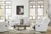 Frohn - Snow - 3 Pc. - Reclining Sofa, Reclining Loveseat With Console, Rocker Recliner