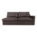 Thurlow - Leather Right Arm Facing Sofa - Espresso Brown