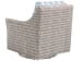 Seabrook - Swivel Glider Chair - Beige / Blue