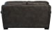 Grant - Faux Leather Loveseat - Steel