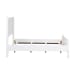 Cottage View - Full Panel Bed - White
