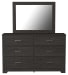 Belachime - Black - 5 Pc. - Dresser, Mirror, Chest, King Panel Bed