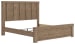 Oliandon - King Panel Bed - Light Brown