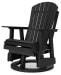 Hyland Wave - Black - Swivel Glider Chair