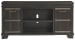 Noorbrook - Black - XL TV Stand w/Fireplace Option