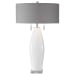 Laurie - Ceramic Table Lamp - White