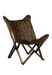 Evanston - Folding Chair - Dark Brown
