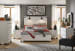 Harper Springs - Complete King Panel Bed - Silo White