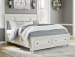 Robbinsdale - 8 Pc. - Dresser, Mirror, Chest, California King Sleigh Bed With 2 Storage Drawers, 2 Nightstands - Antique White