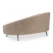 Abigail - Chaise - Light Brown