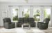 Linden - Power Recliner With Power Headrest & Lumbar - Charcoal