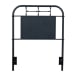 Vintage Series - Twin Metal Headboard - Navy