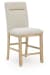 Lasinger - Upholstered Barstool (Set of 2) - Light Brown