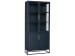 Getaway - Santorini Tall Metal Kitchen Cabinet - Black
