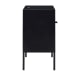 Ember - Black Nightstand With Usb