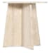 Melange - Cirque End Table - Beige