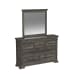 Park Ridge - Queen Panel 5 Piece Bedroom Set - Charcoal