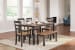 Gesthaven - Dining Room Table Set (Set of 6) - Natural / Brown