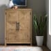 Clayburns - Bar Cabinet - Light Brown