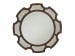 Kensington Place - Del Mar Round Mirror - Dark Brown