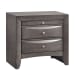 Emily - Nightstand - Weathered Grey