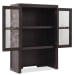 Driftwood - Bookcase Hutch - Burnt Timber