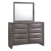 Emily - Queen Storage 4 Piece Bedroom Set - Weathered Grey
