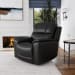 Crew - Power Recliner With Power Headrest & Lumbar - Raven