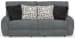 Maxwell - Power Deep Seat Reclining Sofa - Dolphin