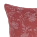 Novel Estate - 14" x 26" NV Rosecliff Pillow - Burgundy Red