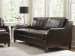 Tower Place - Conrad Leather Sofa - Dark Brown