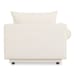 Rosello - Left Arm Facing Chair - White