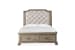 Tinley Park - Complete Queen Sleigh Storage Bed - Dove Tail Grey