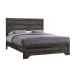 Nathan - King Panel Bed - Gray Oak Finish