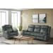 Sorrento - 3 Piece Living Room Set Sofa, Loveseat & Recliner - Charcoal