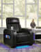 Boyington - Power Recliner/ Adj Headrest - Black