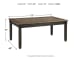 Tyler - Black / Gray - Rectangular Dining Room Table