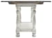Havalance - Gray / White - Flip Top Sofa Table